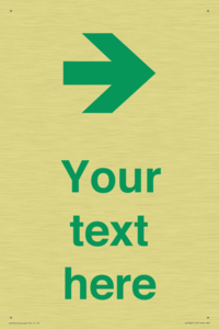 Custom Safe Condition inverse: Green right arrow